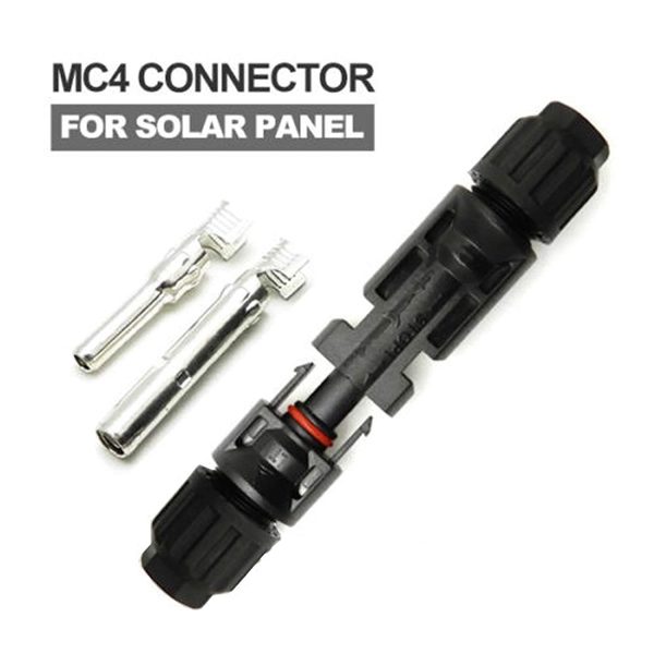 VIVLLEN Conectores de Cable de Panel Solar Macho/Hembra, Anillos de Doble Sello para un Mejor Efecto Impermeable (10 Pares) - Imagen 2