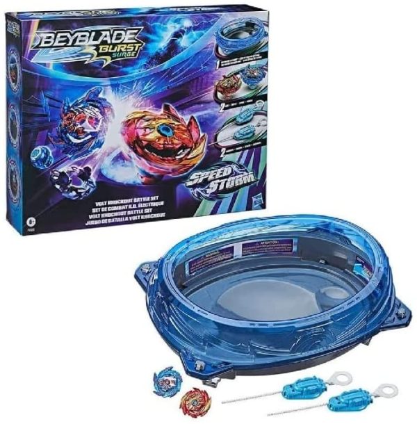 Beyblade Speedestorm Estadio Volt Knockout (Hasbro F0525EU4) - Imagen 10