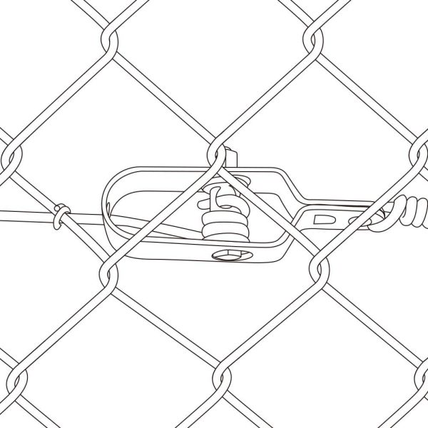 Amagabeli 10 x Tensor de Alambre con Trinquete Cuadrado 2# 95MM Galvanizado Colador de Valla para jardín de Granja y la Sujeción de Las Trenzas WR6 - Imagen 7