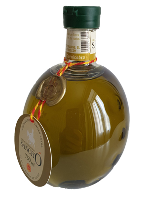 Aceite de oliva Picual y aceite de oliva Cornicabra en una misma botella de regalo gourmet