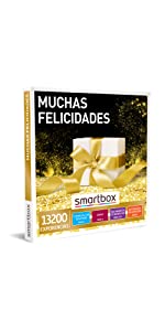 Muchas felicidades caja regalo Smartbox