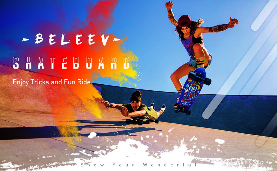 BELEEV skateboards cruiser