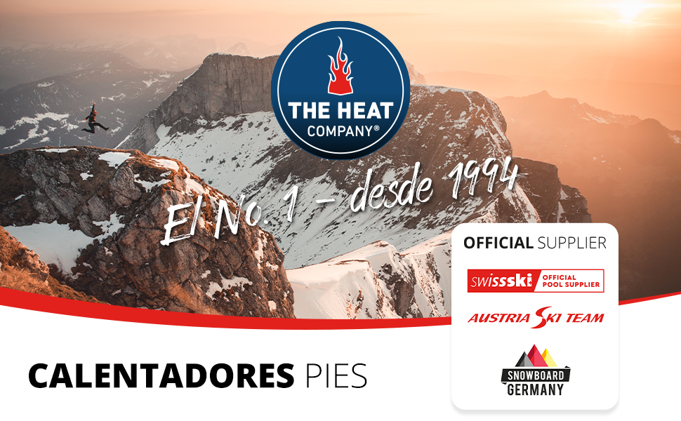 THE HEAT COMPANY, calentadores pies, calentador zapatos, calientapies, pies calientes