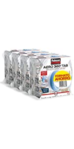 rubson aero 360 deshumidificador absorbe humedad malos olores anti circulacion aire tableta