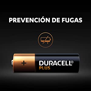 Duracell Plus Pilas Alcalinas AA