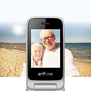 artfone Flip Teléfono Móvil F20