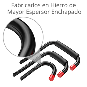 ganchos de pared bici