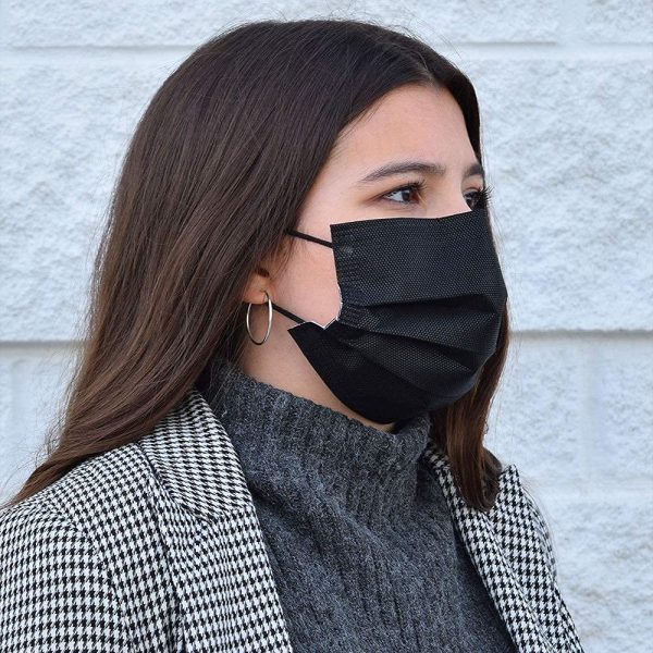 TECNOL HEALTH Mascarillas Quir??rgicas Negras - Fabricadas en Espa?a - 100 unidades - Tipo IIR - BFE > 99% - 3 Capas y Sin Grafeno - Mascarillas Homologadas para Adultos - Imagen 8