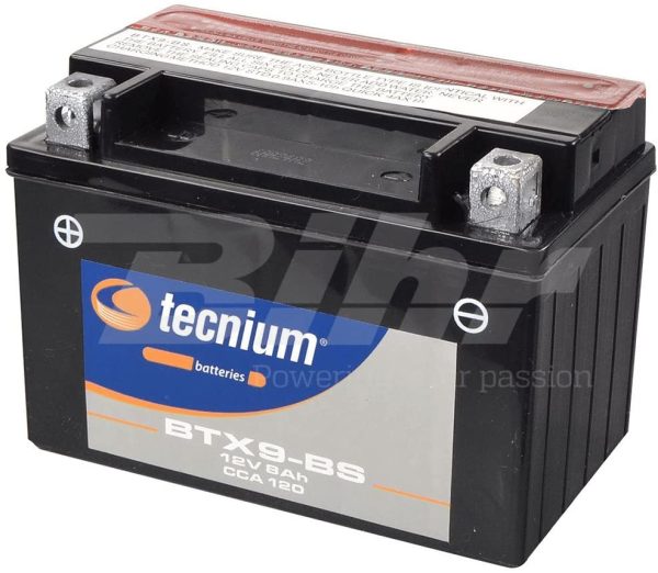 V PLATINUM 8430525048294 Battery Platinum YTX9-BS de BS, Negro - Imagen 2