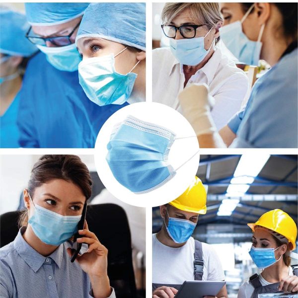 TECNOL HEALTH Mascarillas Quir??rgicas Azules - Fabricadas en Espa?a - 50 o 100 unidades - Tipo IIR - BFE > 99% - 3 Capas y Sin Grafeno - Mascarillas Homologadas para Adultos - Imagen 9