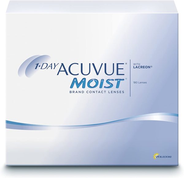 1-DAY ACUVUE® MOIST - Reemplazo Diario - protección UV - 180 lentes - Imagen 4