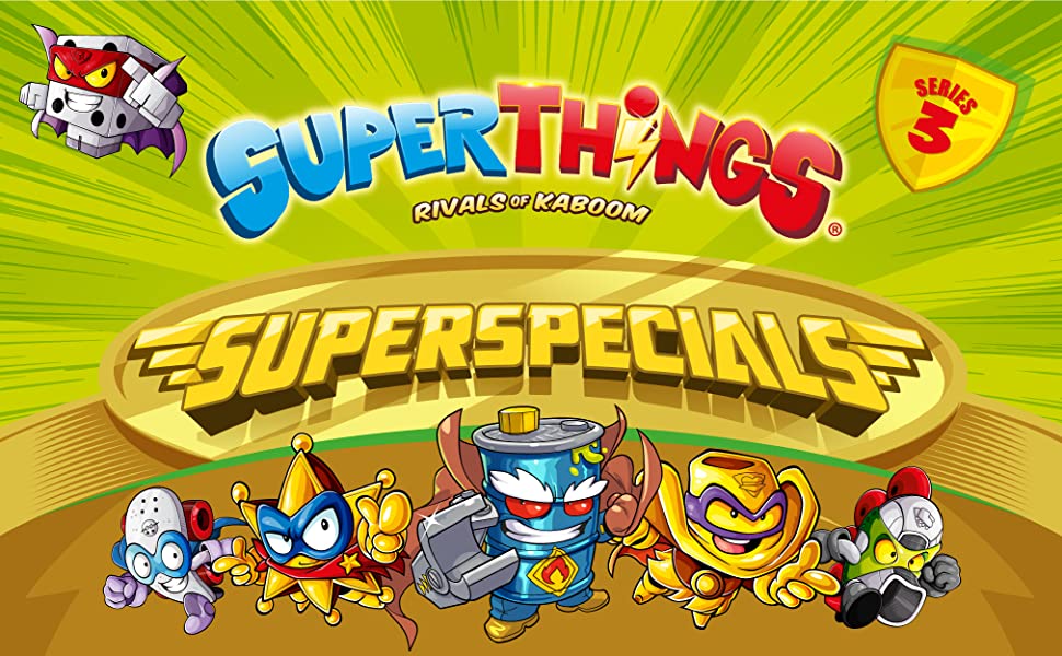 Superthings lata colección especiales serie 3 con mr. king