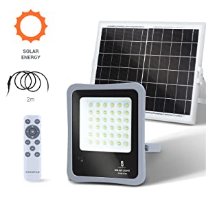 Foco proyector LED solar