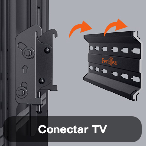 soporte de pared para televisor delgado