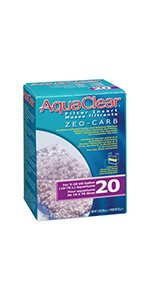 zeocarb;filtro;repuesto;aquaclear;mochila