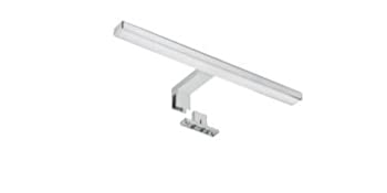 LED Espejo L??mpara montaje pared ba?o IP44 luz blanca neutra 4000 K 410 x 135 x 41mm 8W 600lm 