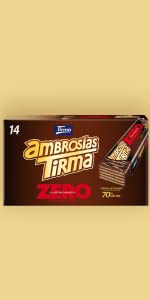 Tirma, Ambrosía, Chocolate Negro, Sin Azucares Añadidos, Merienda, Snack, Postre