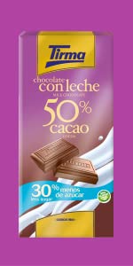 Tirma Tableta Chocolate con Leche 50% Cacao