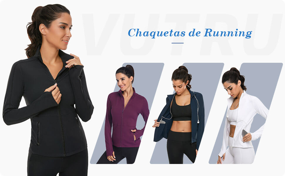 Chaquetas de running para mujer