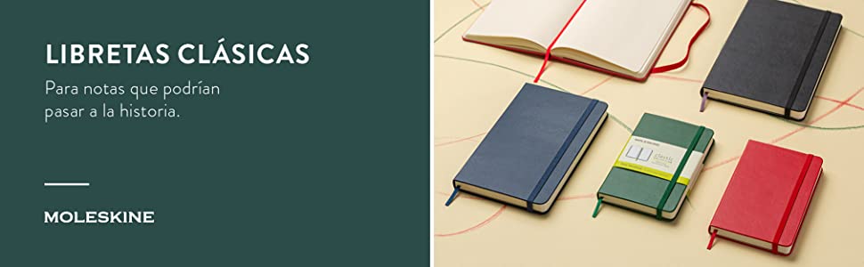 libretas clasical moleskine