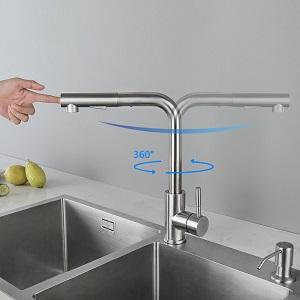 Grifo de cocina giratorio de 360 ​​grados