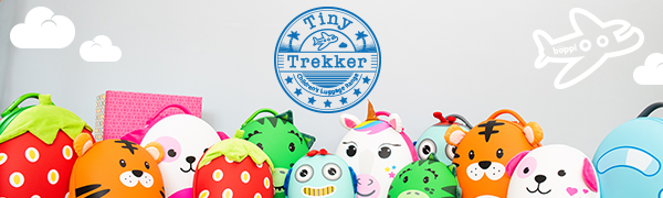 Tiny Trekker - Maleta de viaje para niños, diseño de unicornio