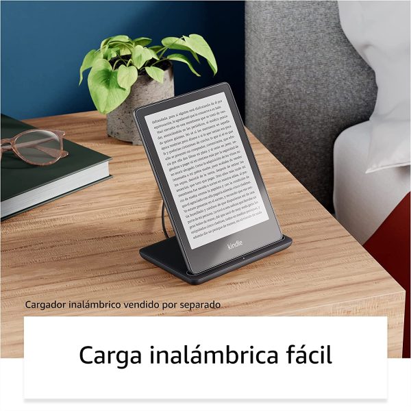 Te presentamos el Kindle Paperwhite Signature Edition (32 GB) | Con una pantalla de 6,8", carga inalámbrica y luz frontal autorregulable | Sin publicidad + Kindle Unlimited (con renovación automática) - Imagen 4