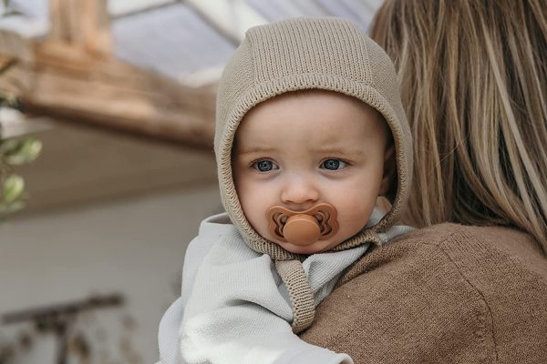 BIBS Supreme Paquete de 2 chupetes. Libre de BPA, Tetina con forma sim??trica. Silicona, Talla 1 (0-6 meses), Cloud / Black - Imagen 5