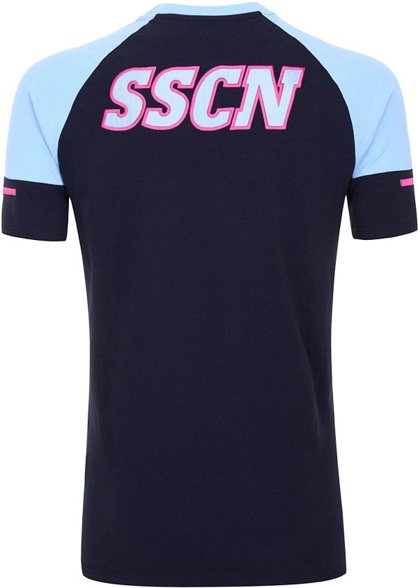 SSC NAPOLI Polo Oficial 2020/21 Team Polo Representaci??n 2020/21 Team Unisex Adulto - Imagen 2