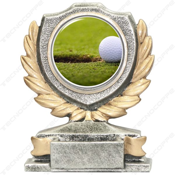 tecnocoppe Trofeo Golf H 12 cm Placa personalizada de regalo