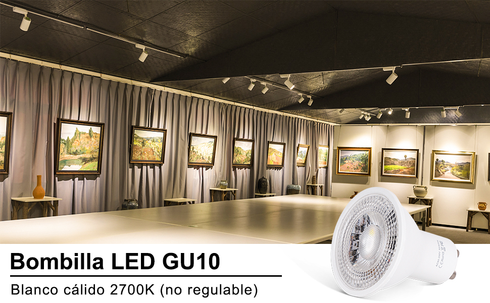 Bombilla LED GU10 Luz Calida