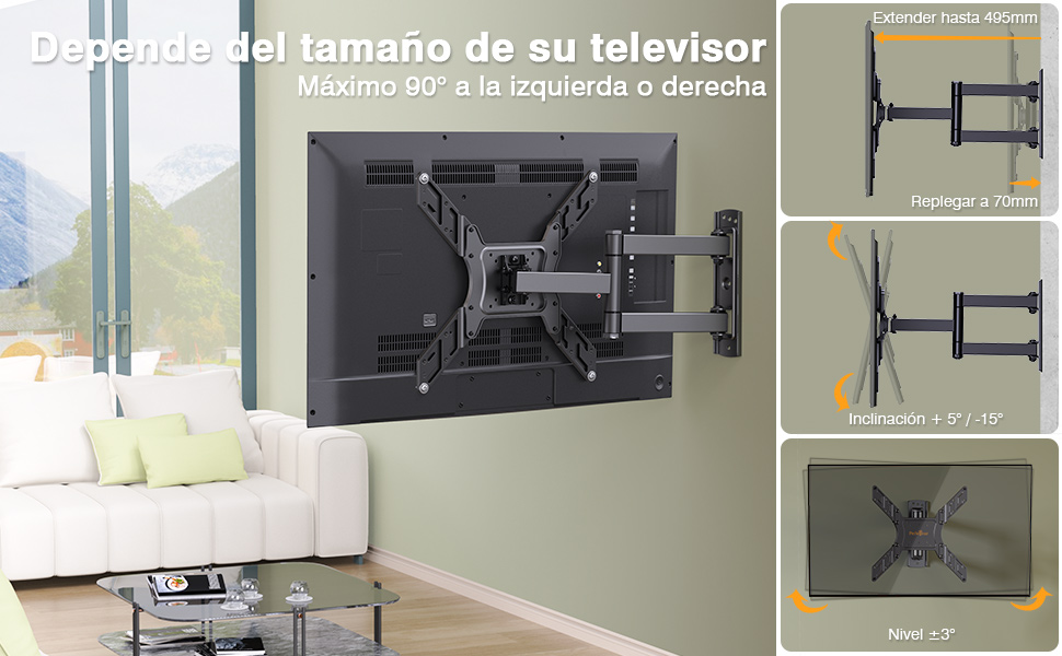 Soporte TV Pared