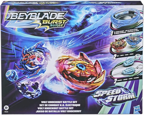 Beyblade Speedestorm Estadio Volt Knockout (Hasbro F0525EU4) - Imagen 7