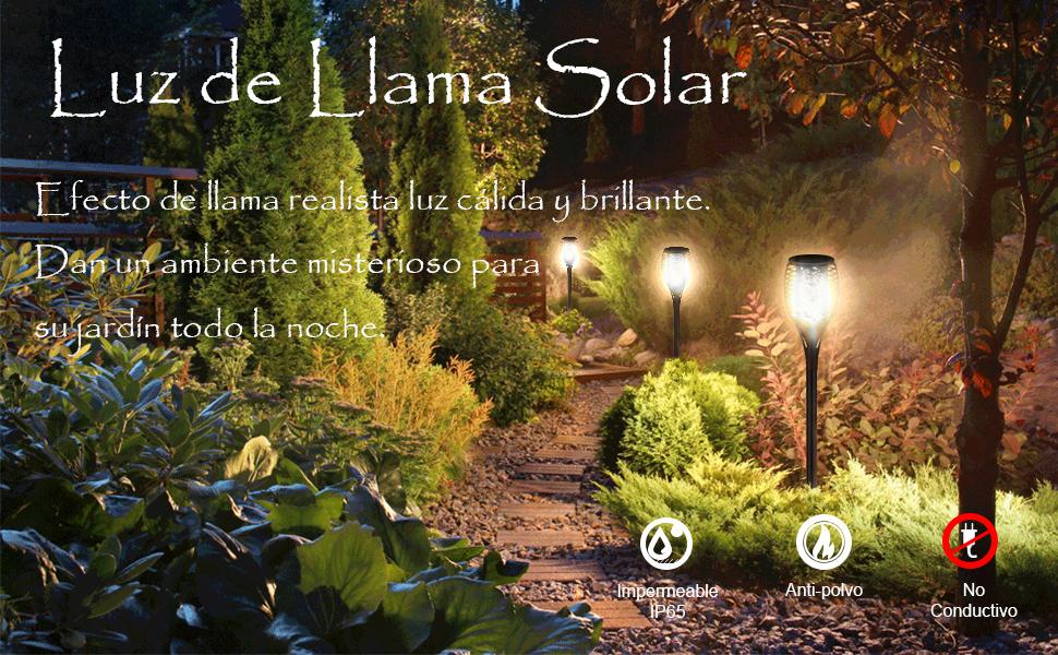 Luces Solares Al Aire Libre