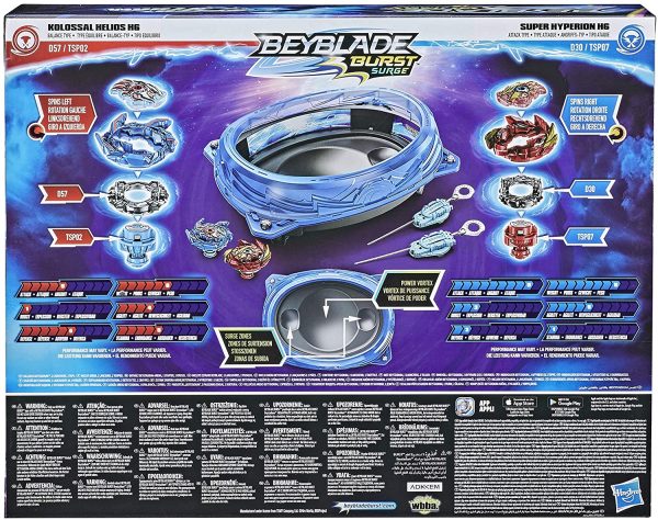 Beyblade Speedestorm Estadio Volt Knockout (Hasbro F0525EU4) - Imagen 4