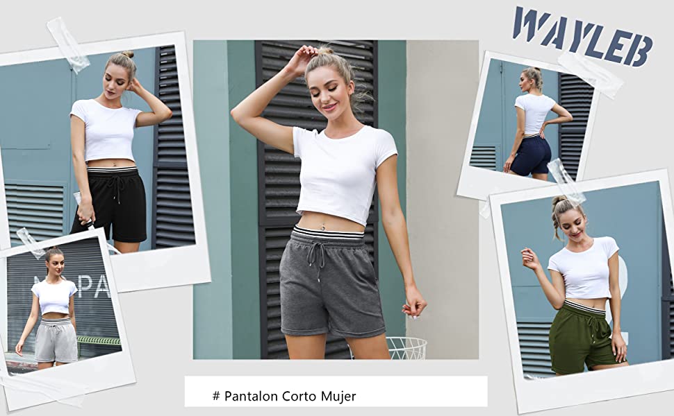 pantalon corto mujer