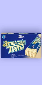 Tirma, Ambrosías, chocolate blanco