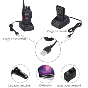 Proster Walkies Talkies Recargables