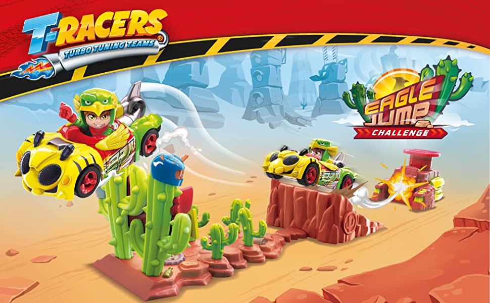 T-Racers juego de coches de carrasEagle Jump 