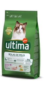 Ultima; Gato; cat; no esterilizado; Affinity, pavo; Adultos; hairball; Affinity; Pienso para gato