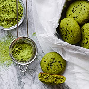 GALLETAS DE TÉ VERDE MATCHA