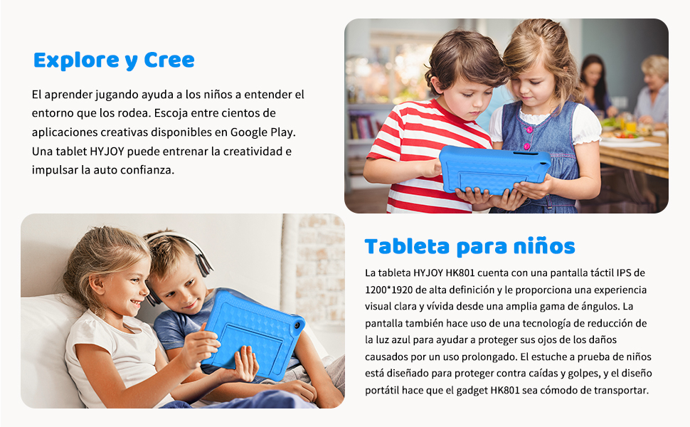 tableta para niño