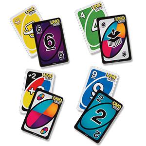 Juego de cartas UNO FLIP! para ni?os y toda la familia con 112 cartas a doble cara