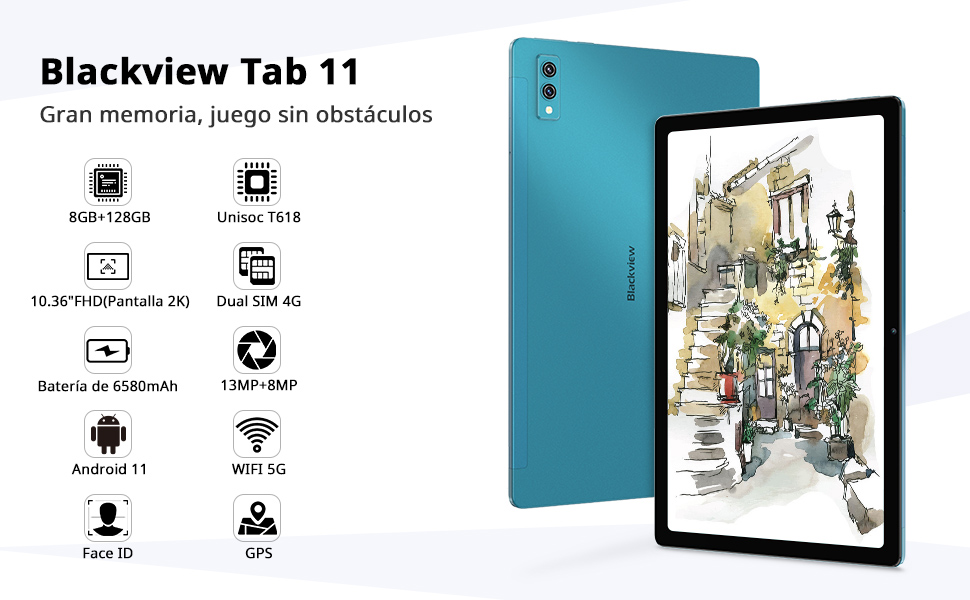 Blackview Tab11 Tablet 10 Pulgadas