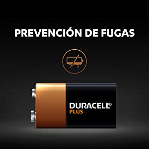 Duracell Plus Pilas Alcalinas 9V