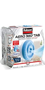 rubson aero 360 tabletas recambio olor neutro