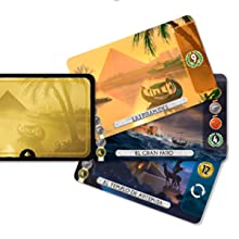 Juego de mesa token cartas duelo civilizacion maravillas siete