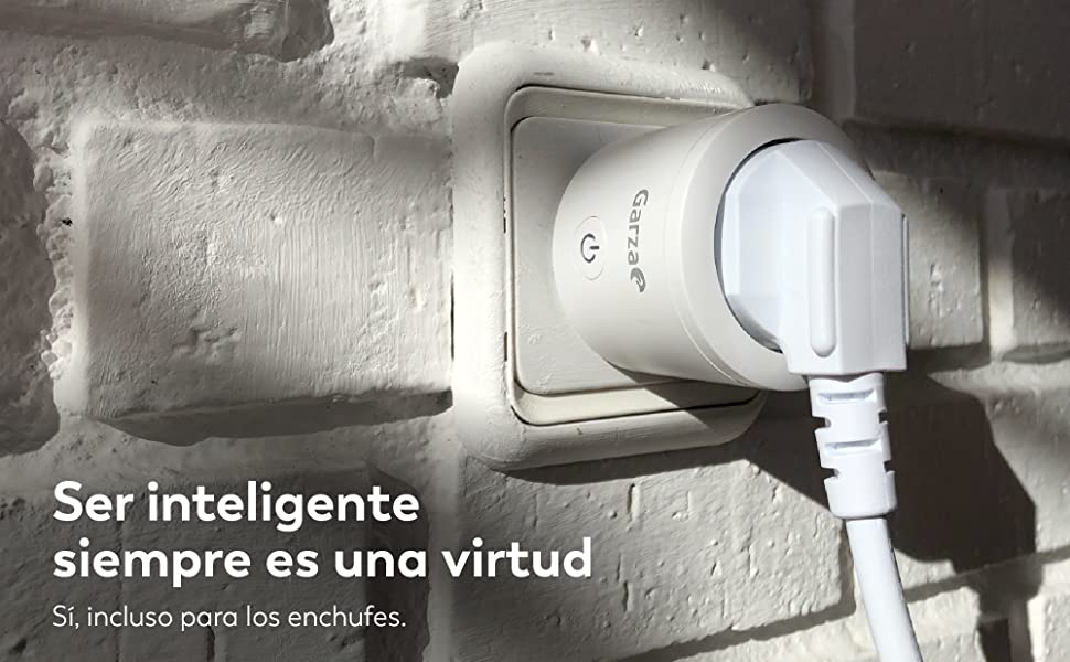 enchufe, toma, usb, conectividad, smart, wifi, domotica, smarthome, garza, garza smart, tuya, socket