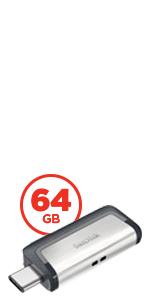 Memoria USB Type-C doble SanDisk Ultra de 64 GB