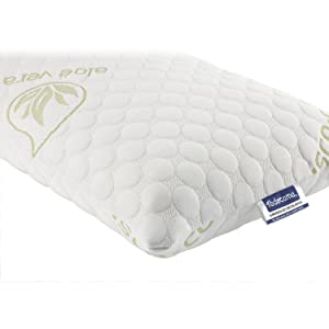 almohada viscoelástica, adaptable, memory foam, almohada alta,